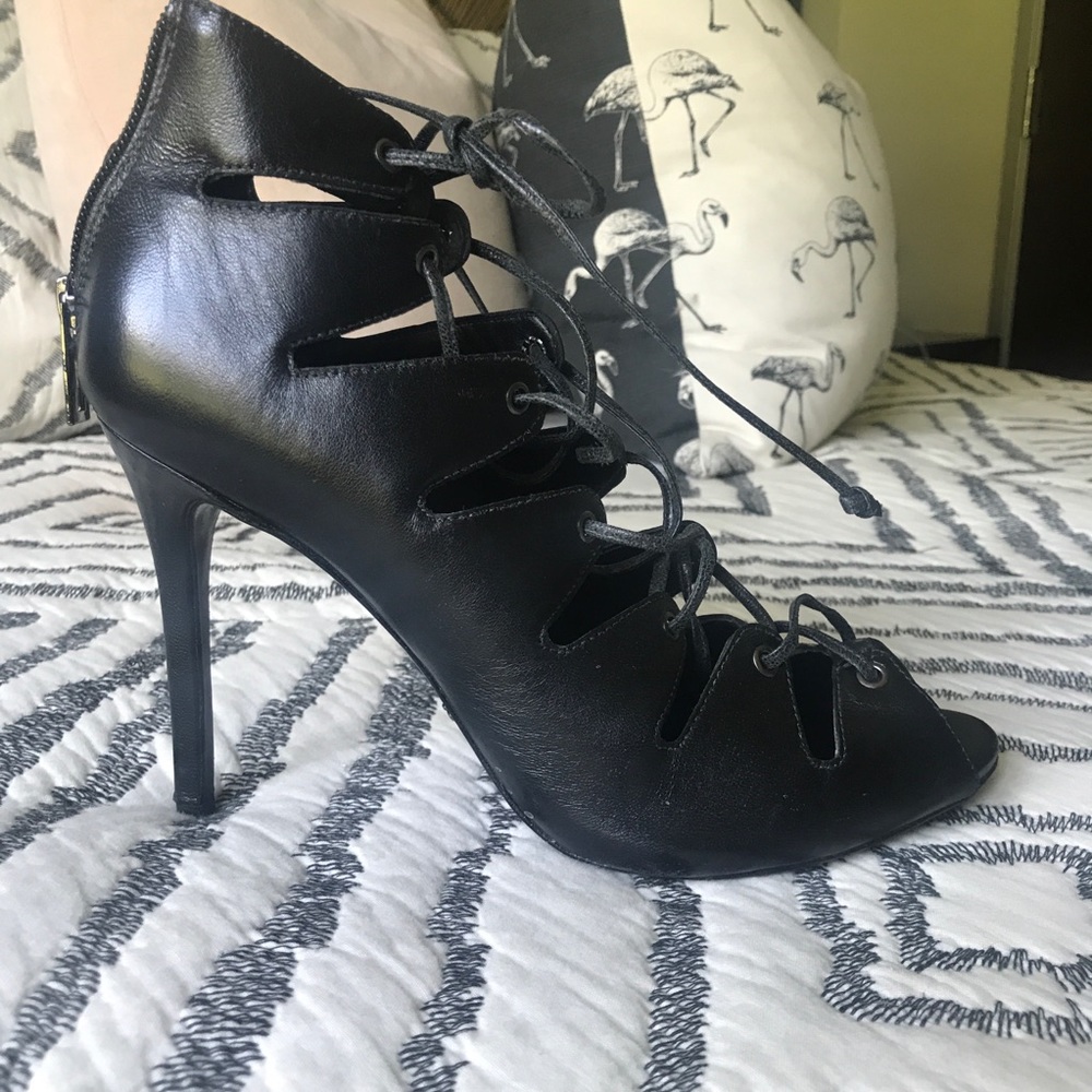 SCHUTZ - Stiletto sandal heel